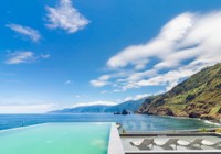 Swimming pool with sea views at Aqua Natura Bay The Hotel