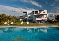 Outdoor Pool At Ammos Naxos Exclusive Apartments
