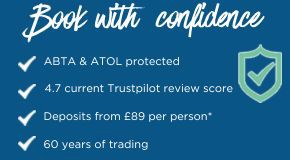 Book with confidence footer